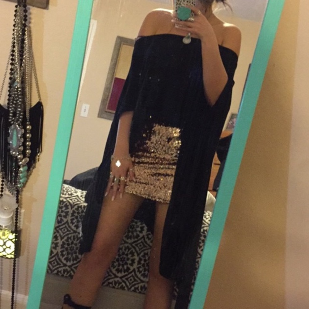 Sequin skirt